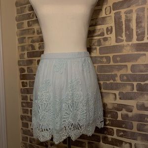 Abercrombie and Fitch lace skirt